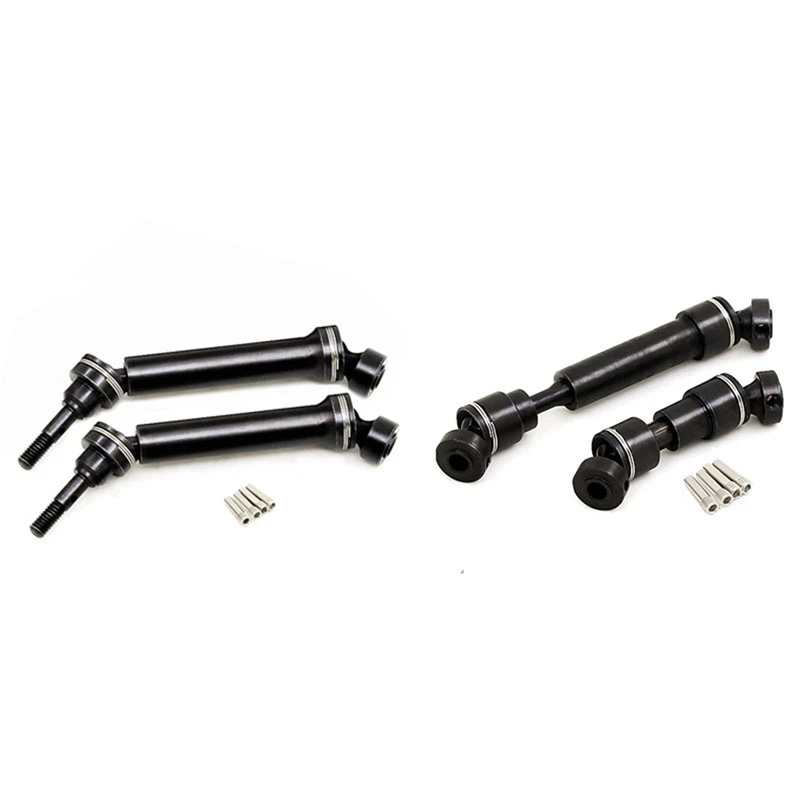 

2Pcs Hard Steel Front Rear Drive Shaft 7151 with 2Pcs Hard Steel Main Center Drive Shaft CVD 7250R