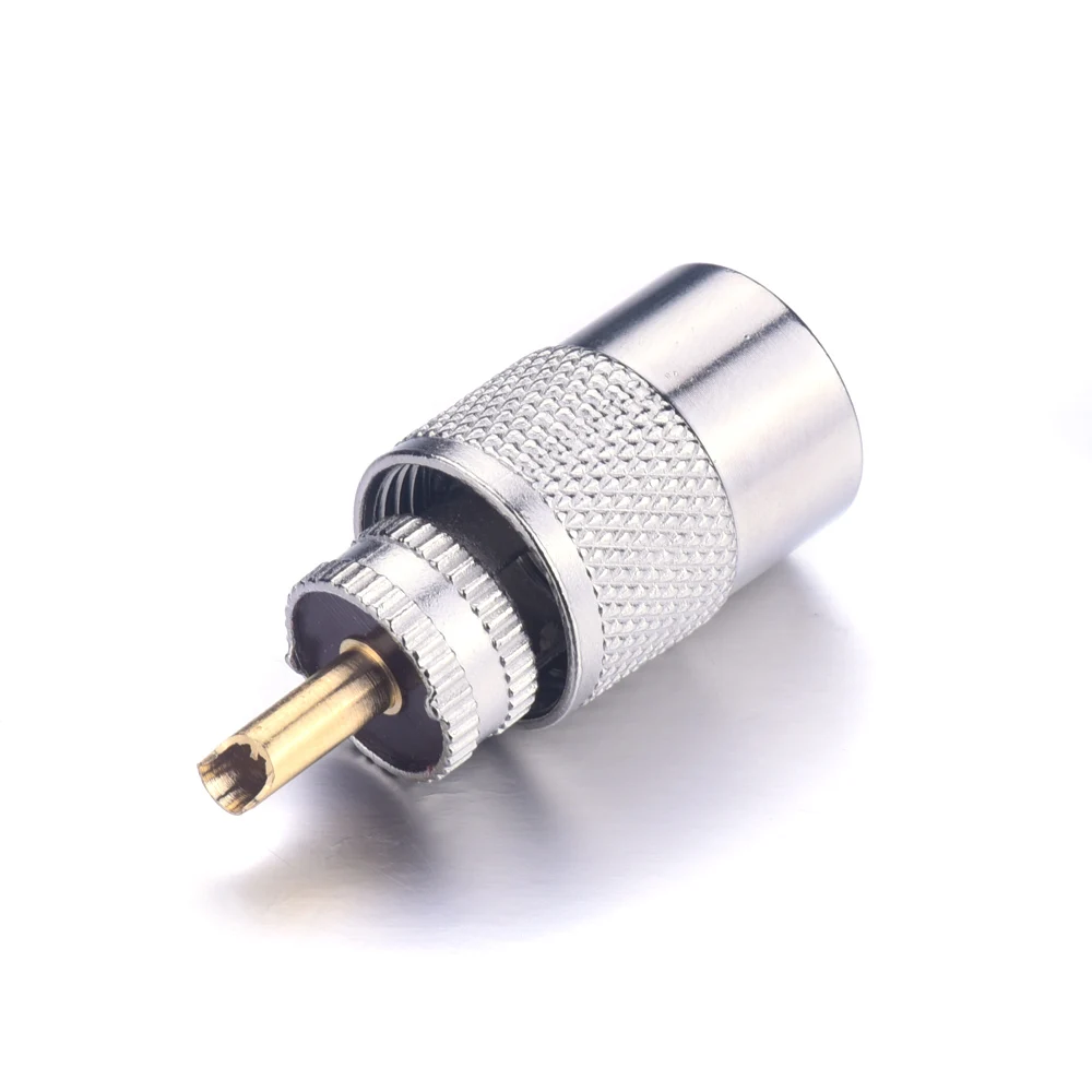 

1pcs Brand New and High Quality 1Pins PL-259 Male Radio-frequency Connector Small Delicate and Strictly Functional