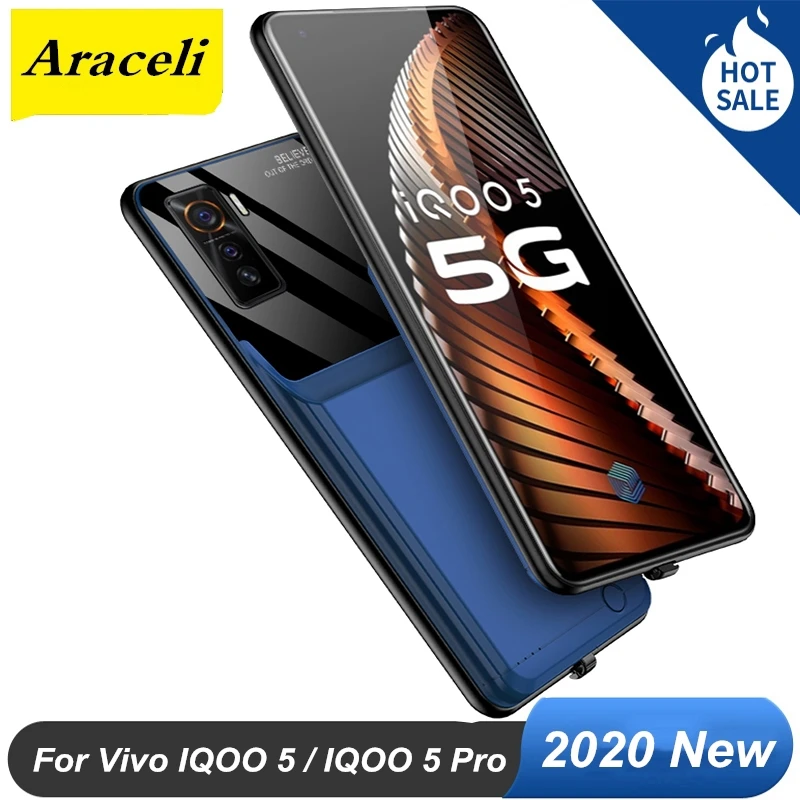 

QuLing 10000 Mah For Vivo IQOO 5 Battery Case Battery Charger Bank Power Case For Vivo IQOO 5 Pro Battery Case