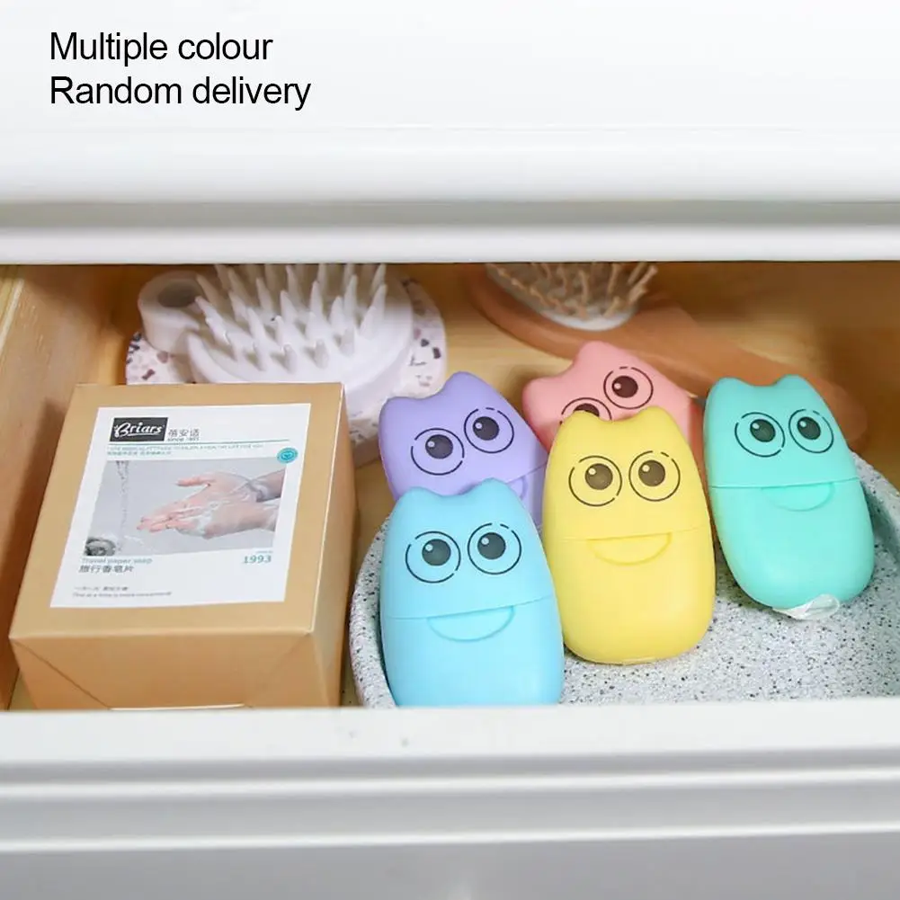 

1000 PCS Portable Soap Paper Disposable Antibacterial Antivirus Clean Hand Soap Slice Children Students Travel Soap Sheet