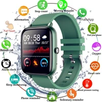 2021 p6 1 54 inch smartwatch men full touch multi sport mode with smart watch women heart rate monitor for ios android