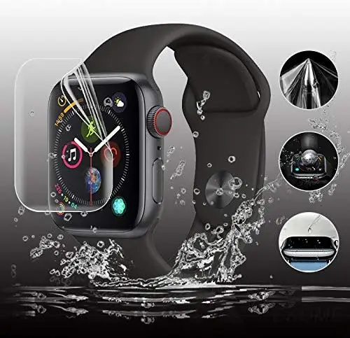 Полная защитная пленка для Apple Watch защита экрана 42 мм 44 40 38 iwatch SE 6 5 4 3 2 1 пленки не