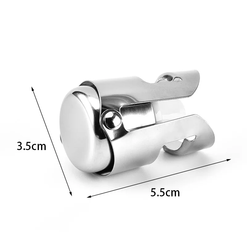 Нержавеющая сталь затычка для бутылок с шампанским сверкающая бутылка