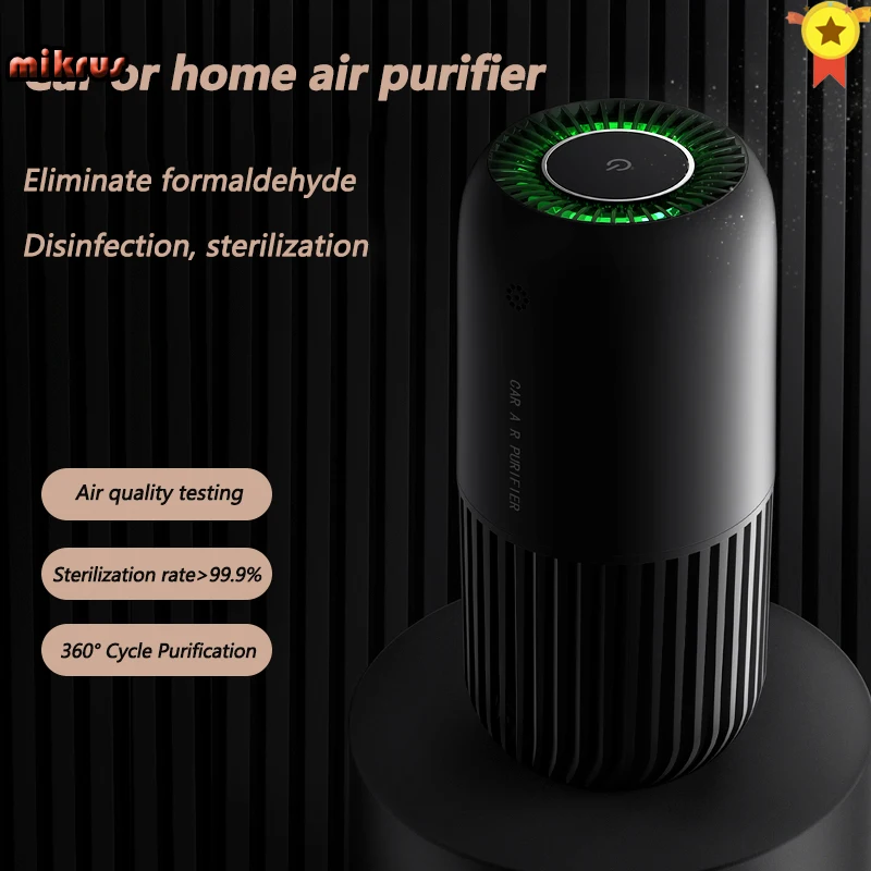 

Air Purifier For Home Activated carbon Filters Purifier Car air Air cleaner Air detection Deodorization Eliminate Formaldehyde
