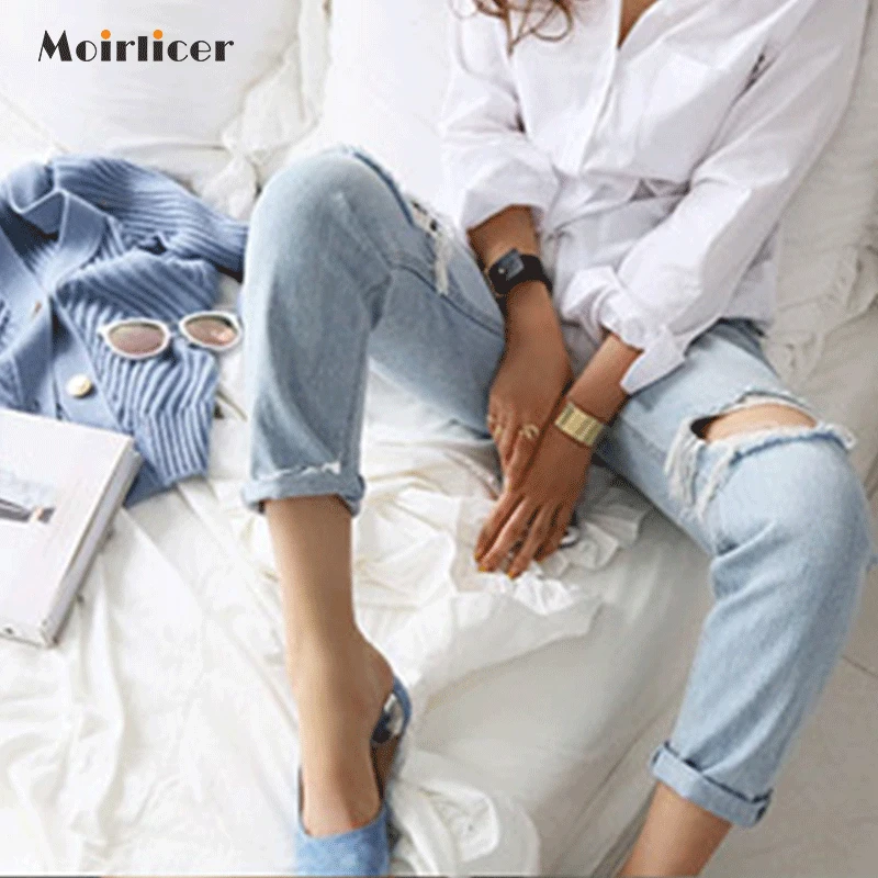 Женские рубашки и блузки 2019 женская блузка Топ с длинным рукавом повседневные