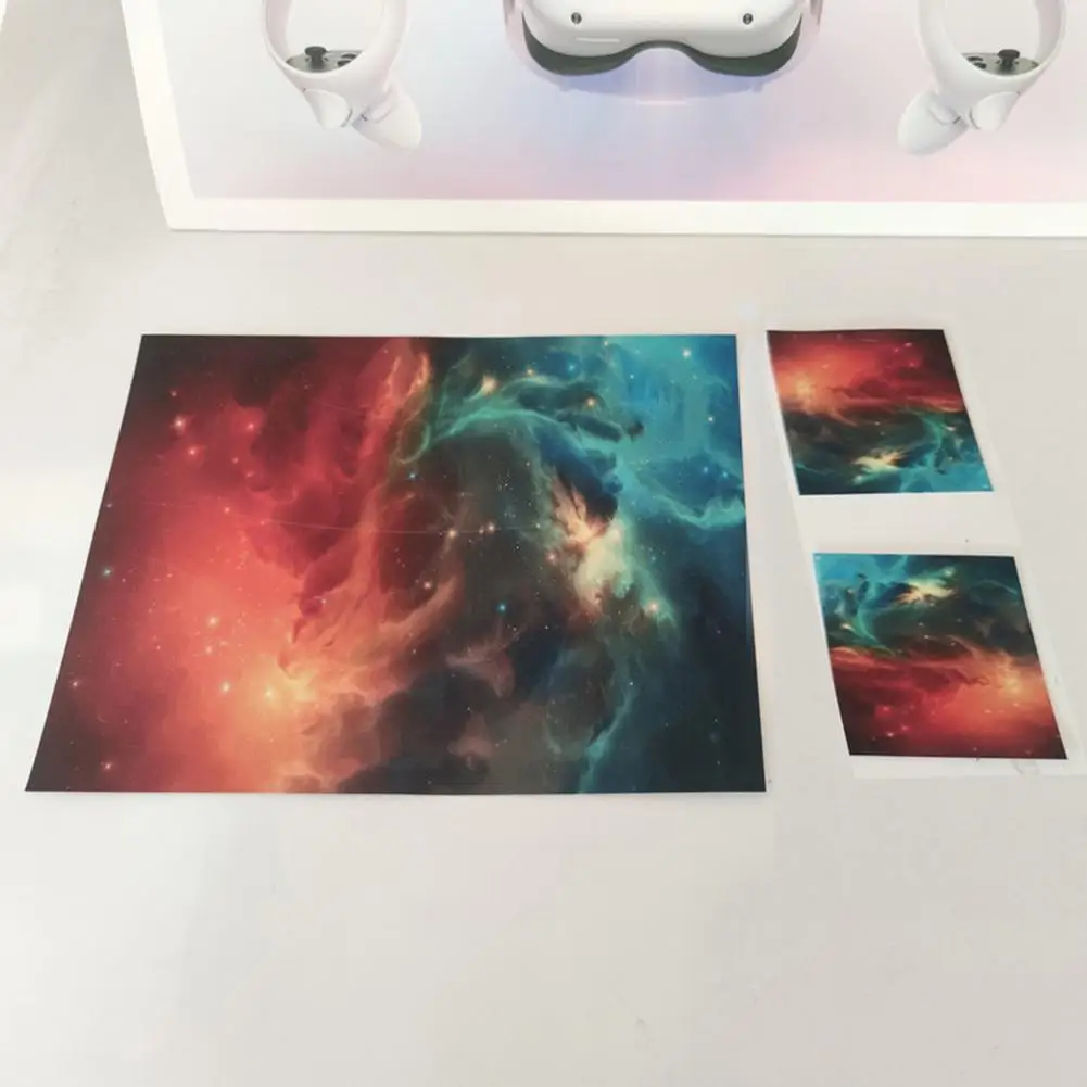 Наклейки на Очки виртуальной реальности Oculus Quest 2 съемные наклейки из ПВХ с очками