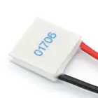 TEC1-01706 радиатор, Термоэлектрический охладитель Пельтье, охлаждающая пластина 15x15 мм, охлаждающий модуль