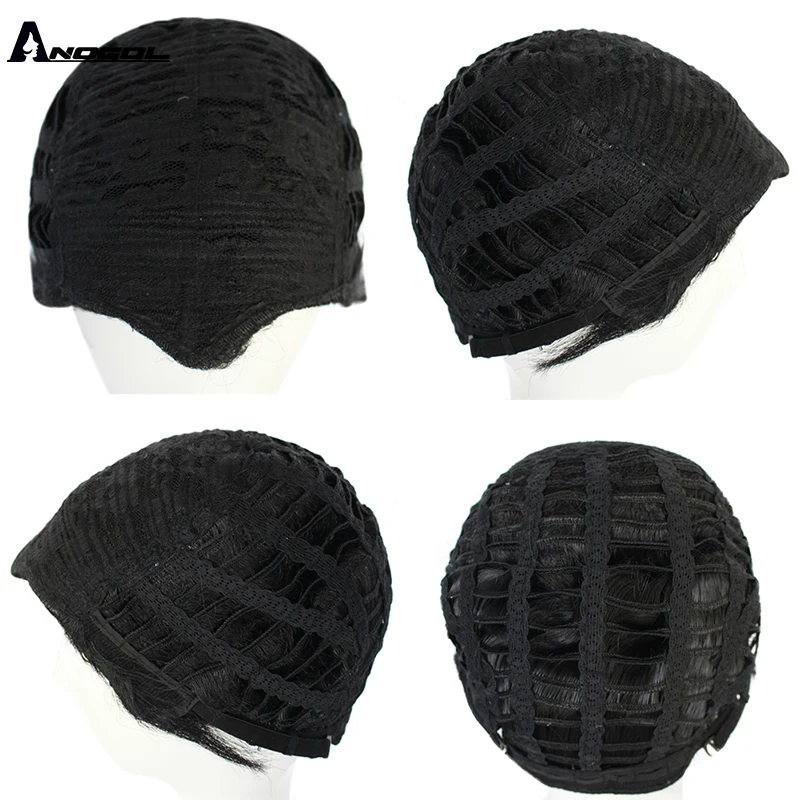 

ANOGOL Halloween 70cm Long Curly Lolita Wigs Mixed Color Harajuku Cosplay Wig Heat Resistant Synthetic Hair Perucas