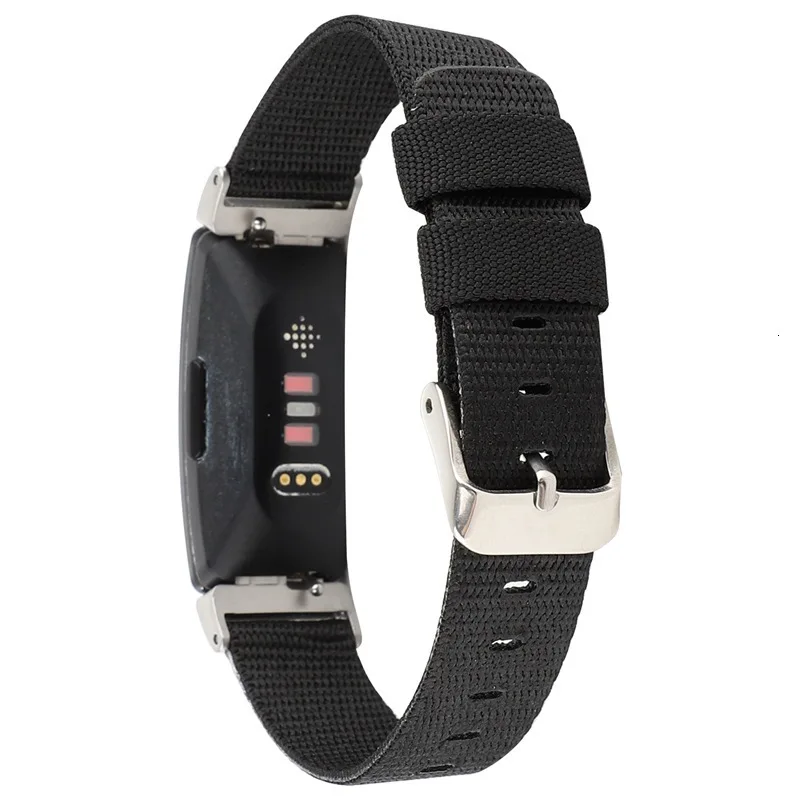 Нейлоновый ремешок для Fitbit Inspire HR Браслет Ремешок Для Inspire HR часы тканевый Браслет замена Смарт часы аксессуар петля
