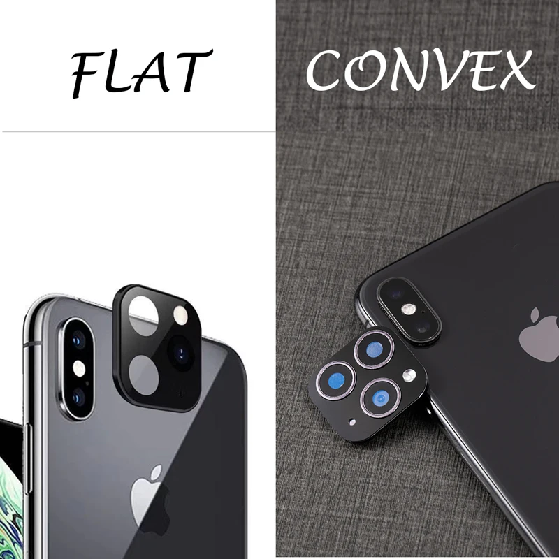 Для iPhone X XS XR Seconds Change 11 PRO MAX наклейка на объектив 11PRO Роскошная металлическая