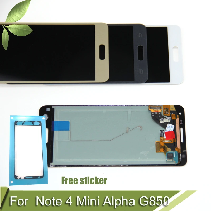 Super AMOLED для Samsung Galaxy Note 4 Mini Alpha G850F G850M ЖК дисплей кодирующий преобразователь