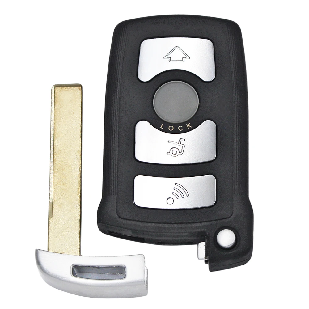 Полный пульт дистанционного управления для автомобиля 4 кнопки 433 МГц с чипом ID7944