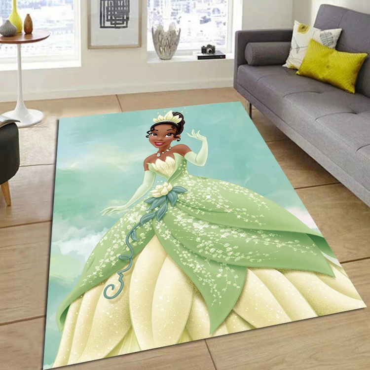 

Disney Princess Baby Play Mat Non-slip Carpet for Livingroom Modern Absorbent Bath Mat Bedroom Mats Kids Room Carpet