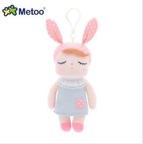 Оранжевый Кукла Metoo Kawaii мягкие плюшевые животные Милая подвеска на Рюкзак Детские игрушки для девочек на день рождения Рождество кеппель кукла панда - Цвет: Оранжевый