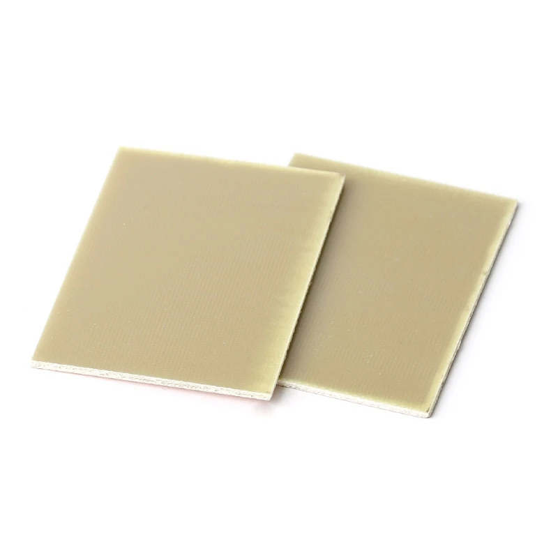 Одна сторона стекловолокна PCB медная плакированная пластина ламинат печатная