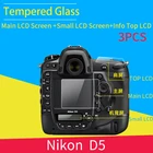 Защитная пленка для экрана из закаленного стекла для камеры Nikon D5 SLR digital