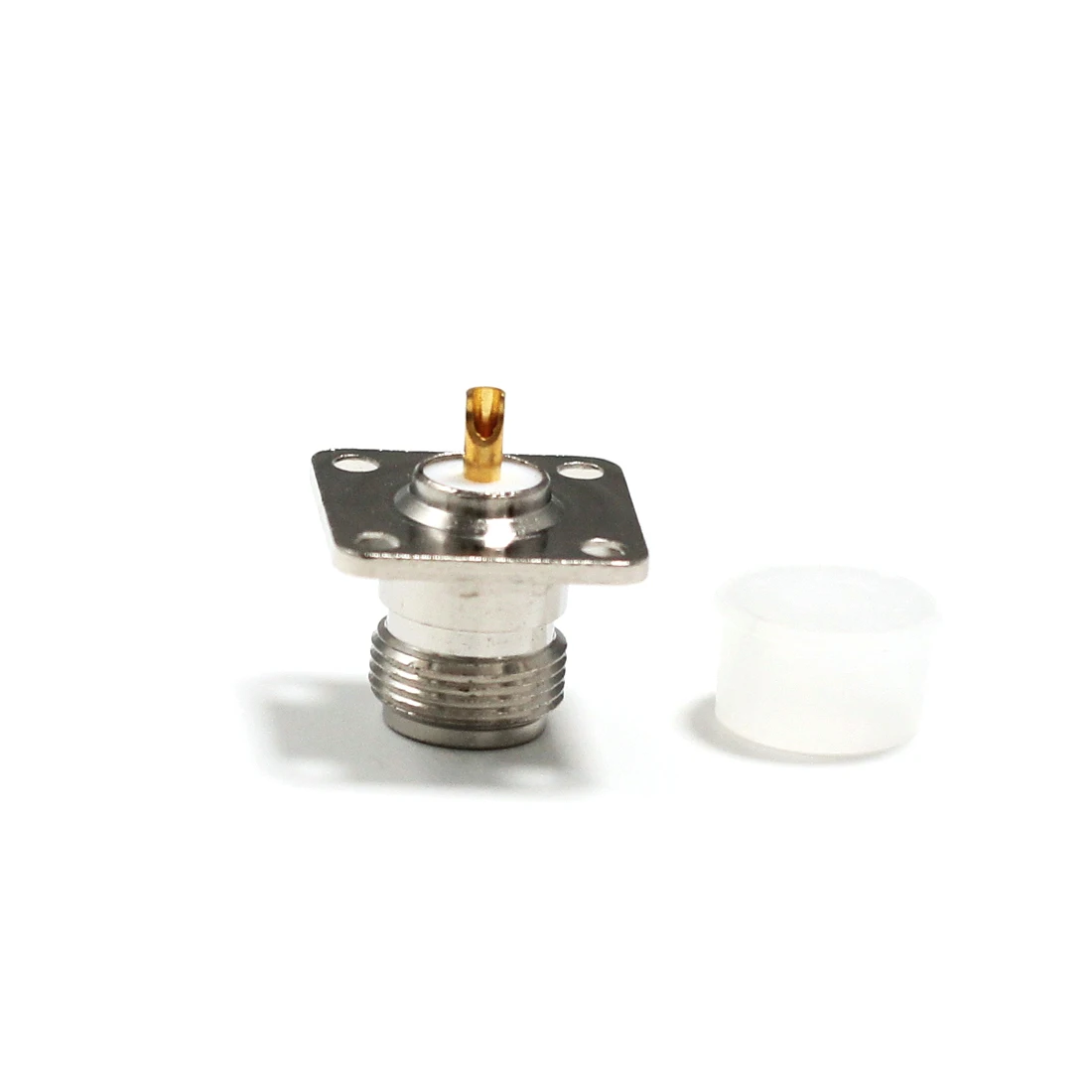 1 шт. N со штекера на гнездо RF коаксиальный преобразователь Коннектор с чашкой