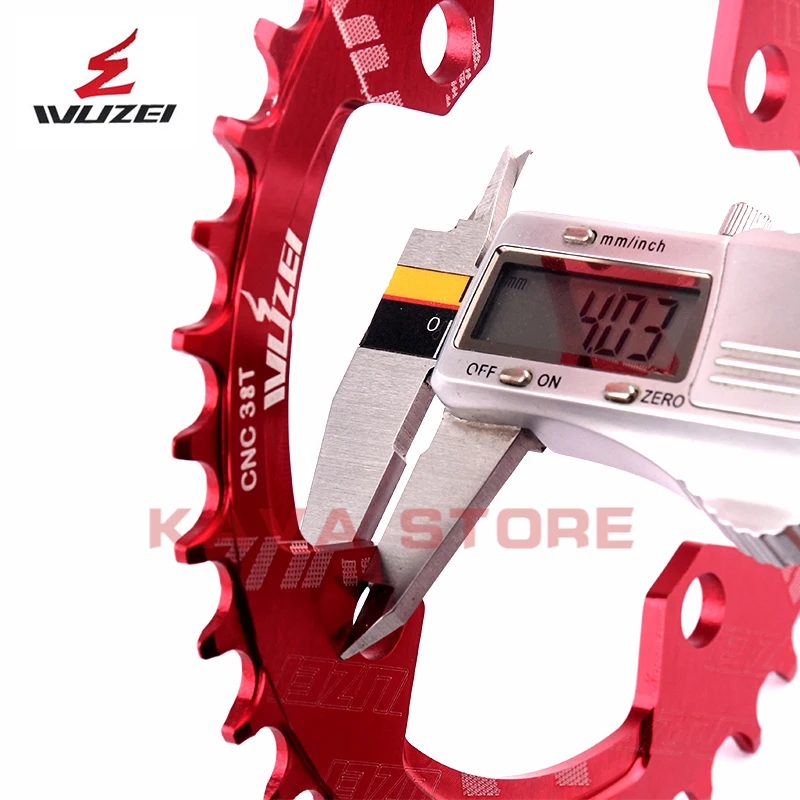 

WUZEI-104BCD mountain bike sprocket, wide and narrow sprocket, oval, round, 30/32/34/36/38/40/42/44/46/48/50/52T