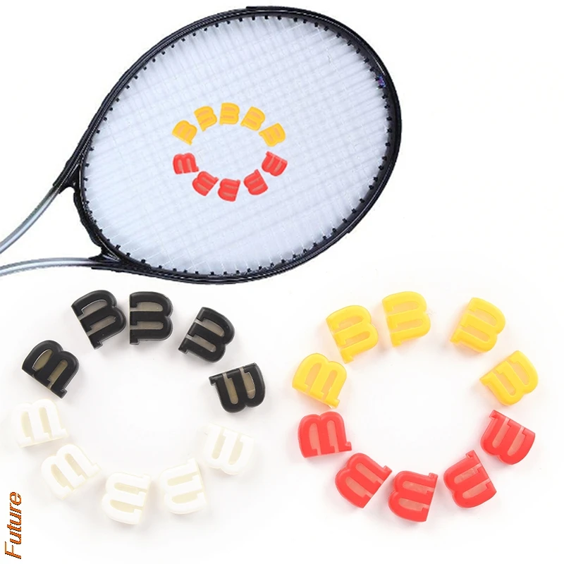 

5pcs Dampeners raqueta tenis pro staff accessories Tennis Racket Damper Shock Absorber to Reduce Tenis Racquet Vibration