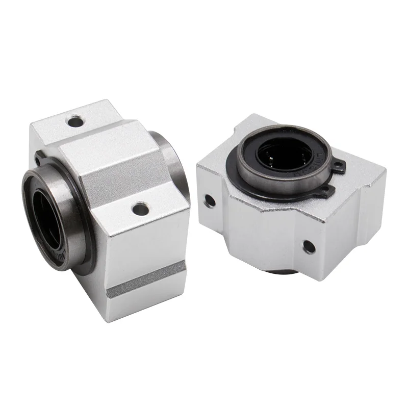 1PC SC8VUU SC10VUU SC12VUU SC13VUU 12mm CNC pillow block linear slide for router XYZ table bearing bushing | Обустройство дома