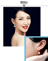 lbyzhan 2021 pearl earrings genuine natural freshwater pearl 925 sterling tremella ring pearl jewelry as wedding gift