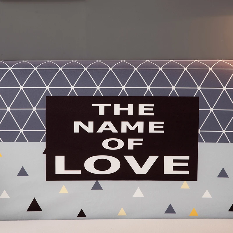 Прикроватный чехол в скандинавском стиле полностью закрытый эластичный