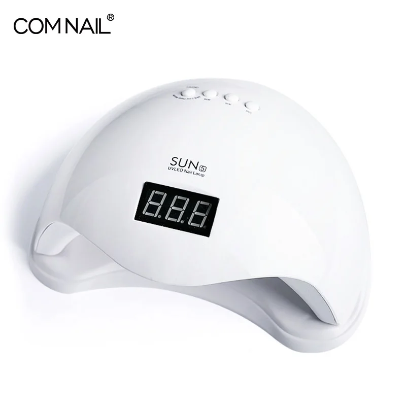 SUN5 White COMNAIL UV SUN5 Светодиодная лампа для сушки ногтей светодиодный 24 светодиодный s УФ лед лампа Сушилка для сушки гель лак для ногтей автоматический датчик таймер маникюрные инструменты - Цвет: SUN5 White