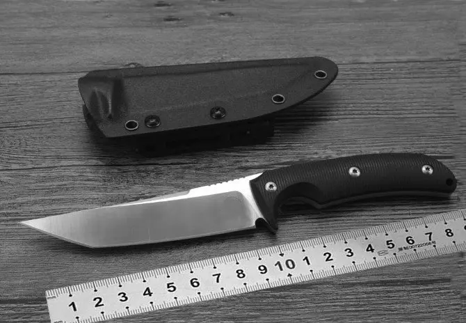 Нож для кемпинга Trskt D2 Ручка G10 с K Kydex толщина 0 5 см 60HRC тактические охотничьи ножи