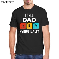 new design mens graphic short sleeved i tell dad jokes periodically vintage shirts fathers day gift o neck mens t shirts
