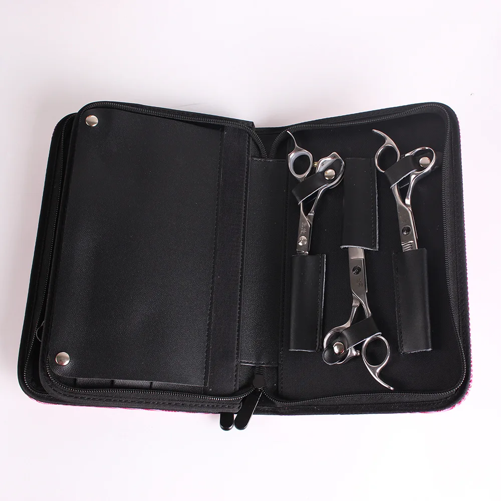 Professional PU Leather Hairdressing Scissors Case Bag Stylist Barber Holster Pouch Holder Hair Shear Scissor Storage Tool | Красота и