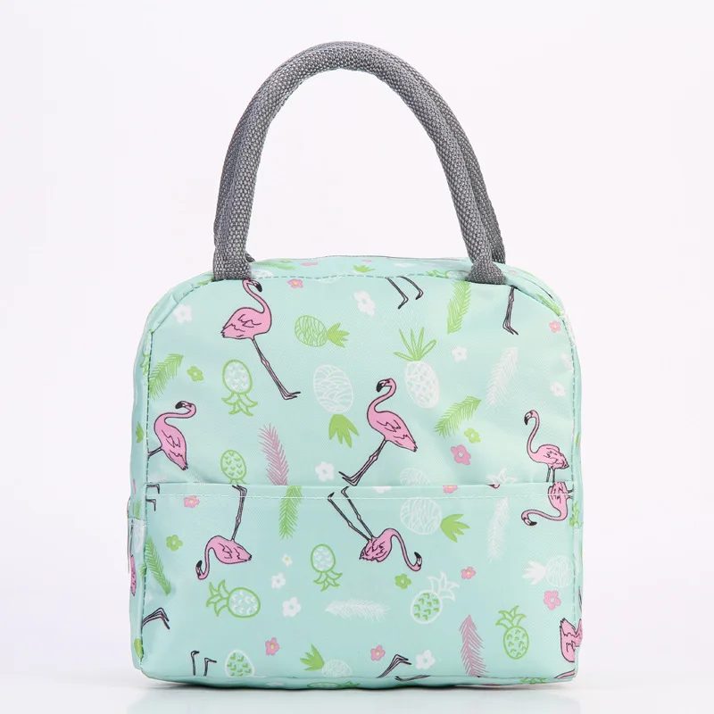 

Functional Pattern Cooler Lunch Box For Women Kids Animal Portable Insulated Canvas Lunch Bag Thermal Food Picnic Lunch Bags 1PC
