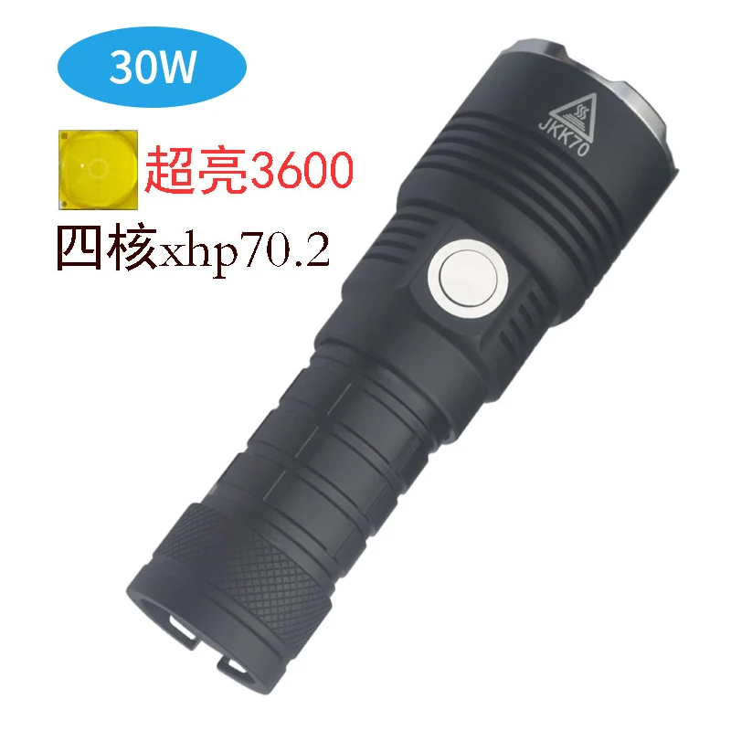 bright 26650 LED Flashlight High Power 3600LM Tactical 18650 Light SST40/xhp70.2 15W/30W Small and portable | Лампы и освещение