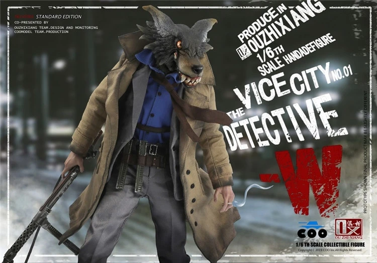 

New Arrival 1/6 evil city detective W werewolf COOMODEL X even phase VC00212 inch movable Full Set Figure fans Gifts soldier