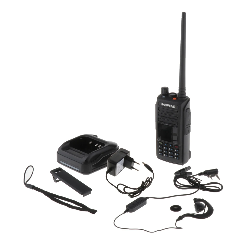 BAOFENG, DM-1702, УКВ, УВЧ, портативный Радиоприемник, gps, цифровой аналоговый DMR, двухсторонний радиоприемник, рация, CB, радиостанция