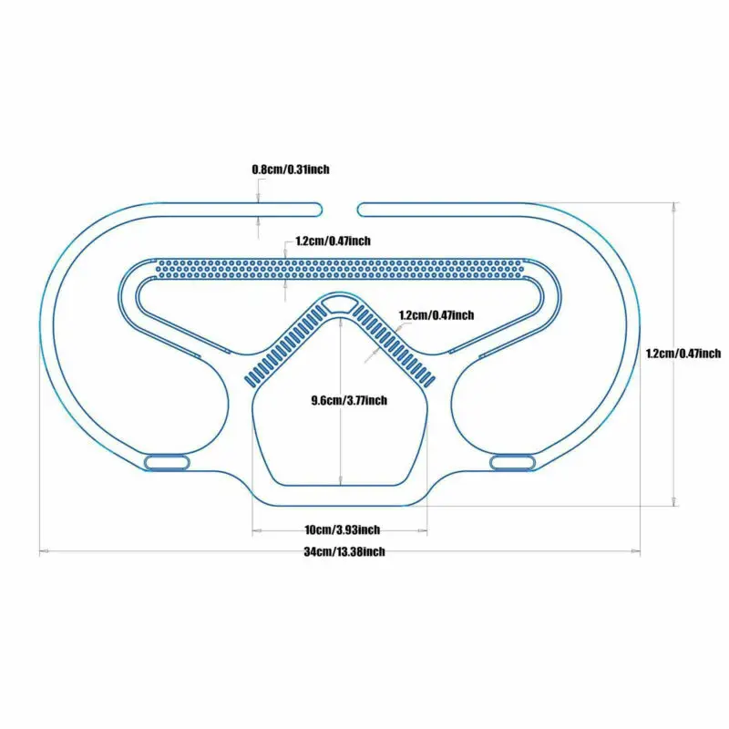 

5/8Pcs Natural Rubber Anti-Fog Nose Bridge Pads Cushion For Mouth Face Cover Bracket Protection Strip Face Mask Cover Bracket