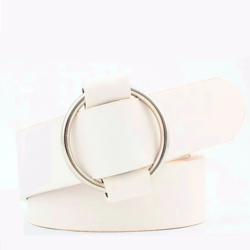 Круглые пряжки без шпильки для женских кожаных ремней | Аксессуары одежды