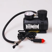 universal auto tire inflator 12v dc 300 psi portable mini electric air pump tire air compressor for car bicycle motorcycle
