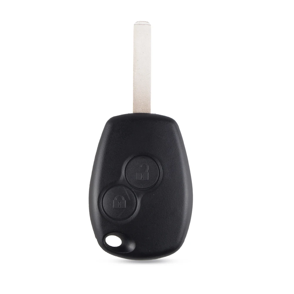 2 Button With Blade KEYYOU 2/3 Кнопка Uncut пустой корпус дистанционного ключа для renault dacia Modus Clio 3 Twingo Kangoo Logan Twingo Duster Clio 3 - Количество кнопок: 2 Button With Blade