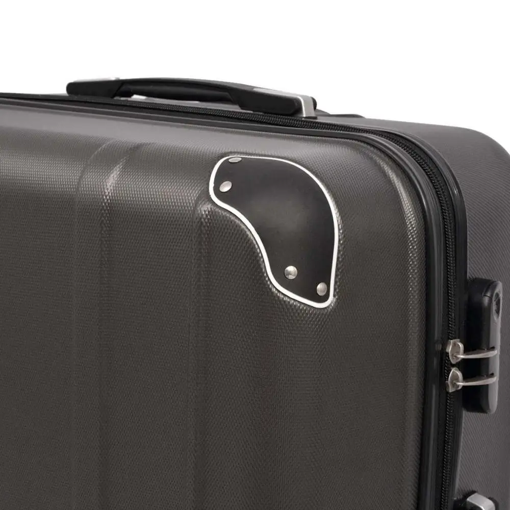 【USA Warehouse】4 Piece Hardcase Trolley Set Anthracite