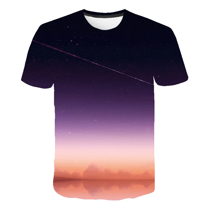 

2021 Summer Men's T-shirt Short Sleeve O-neck T-shirt Fashion Animal Clothes Men's Women's Casual Sports 3D Printing T-shirt New