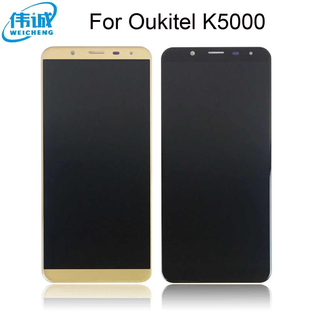Для 100% оригинального Oukitel K5000 ЖК дисплей + сенсорный экран в сборе