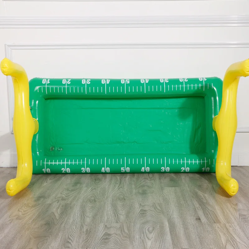 

Inflatable ice bar salad tray rainbow large size ice trough rectangular beach convenient beer table antlers