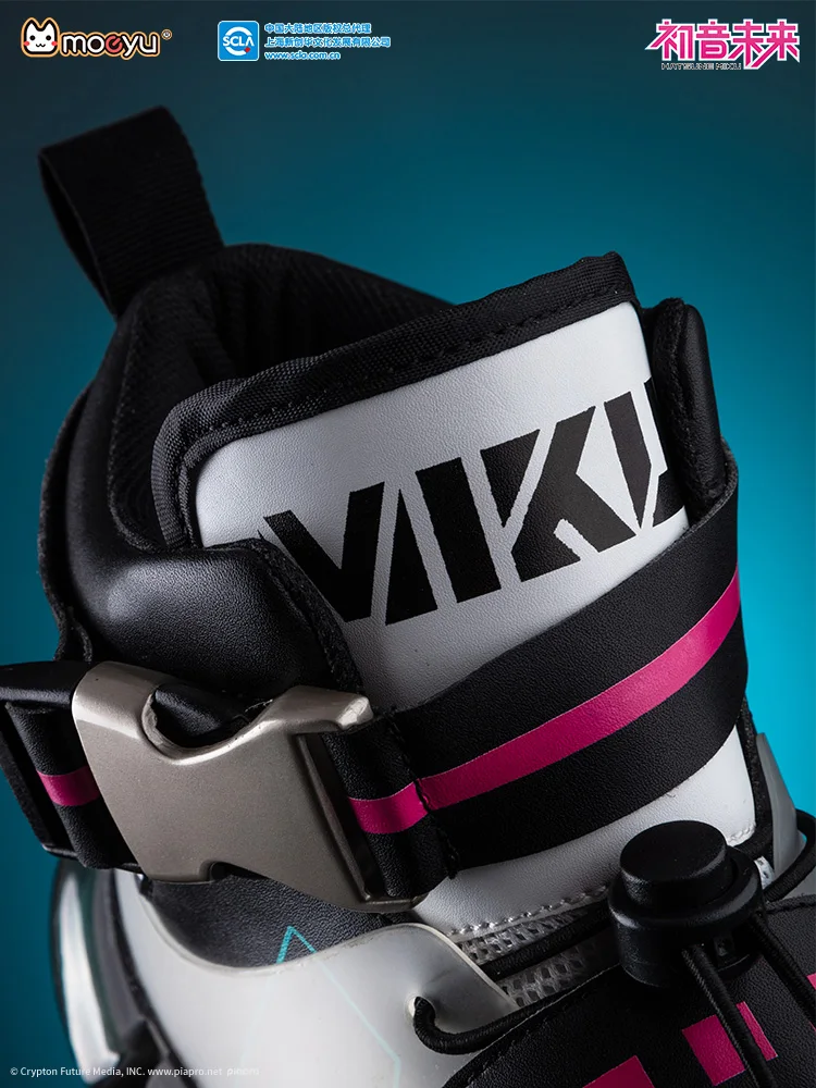 Кроссовки мужские Vocaloid Miku дышащие на шнуровке | Тематическая одежда и униформа