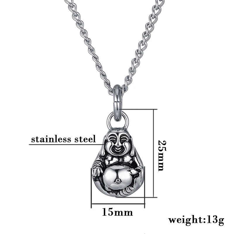 Будды кулон с эфирным Чиан ожерелье в винтажном стиле для мужчин и женщин хит