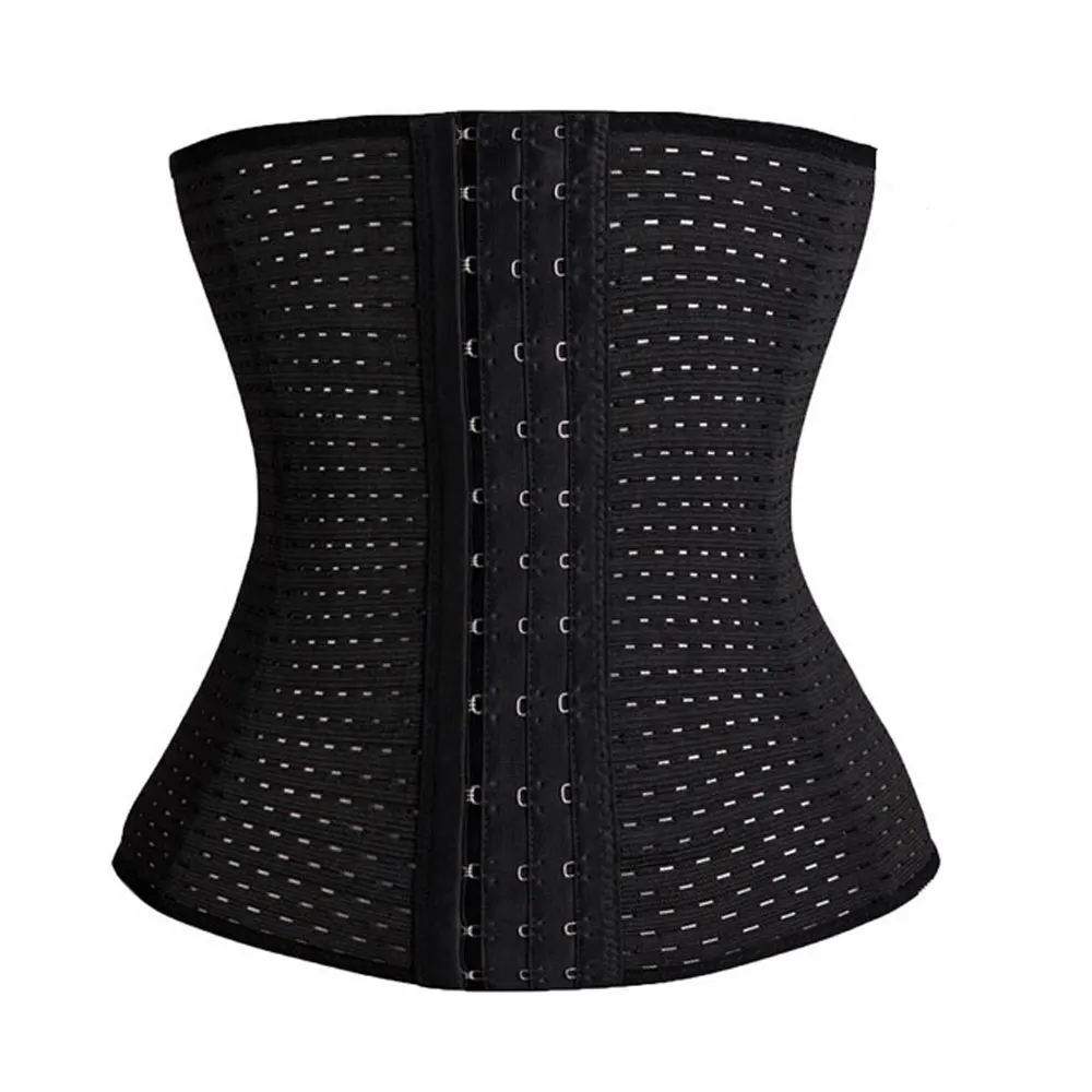 

Women Waist Control Corset Waist Slimming Belt Waist Trainer Corset Underwear Bustier Steel Bone Underbust Slimming Body Shaper