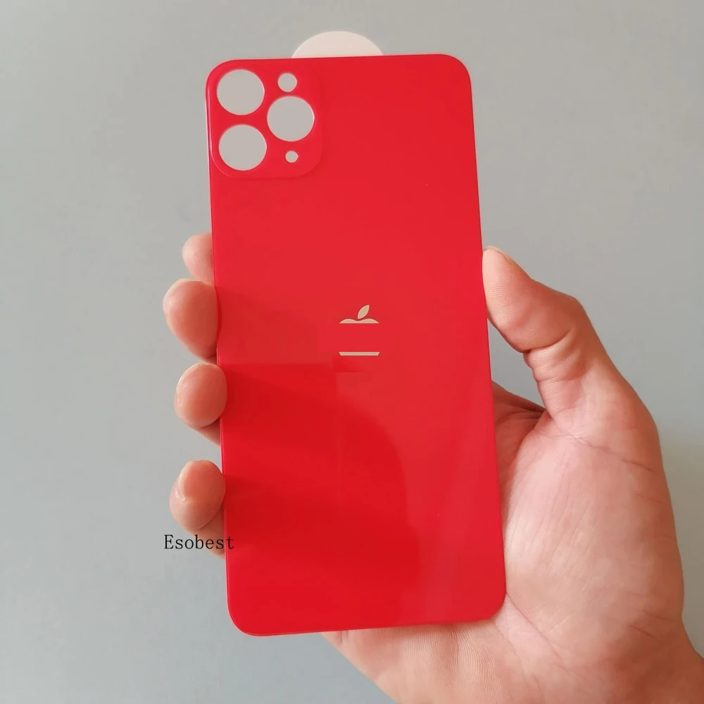 Esobest Новинка заднее стекло для iphone11 pro max полное покрытие Задняя стеклянная Защита