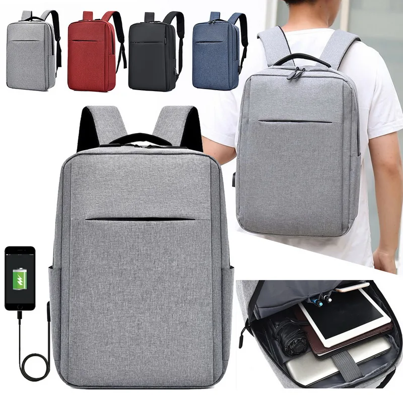 Мужские рюкзаки Pui tiua USB с защитой от кражи для ноутбука, 15 дюймов, большая емкость, рюкзак для путешествий, мужской водонепроницаемый рюкзак для зарядки, студенческие сумки