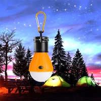 portable lantern tent light led bulb emergency lamp waterproof mini hook flashlight torch lamp camping emergency battery powered