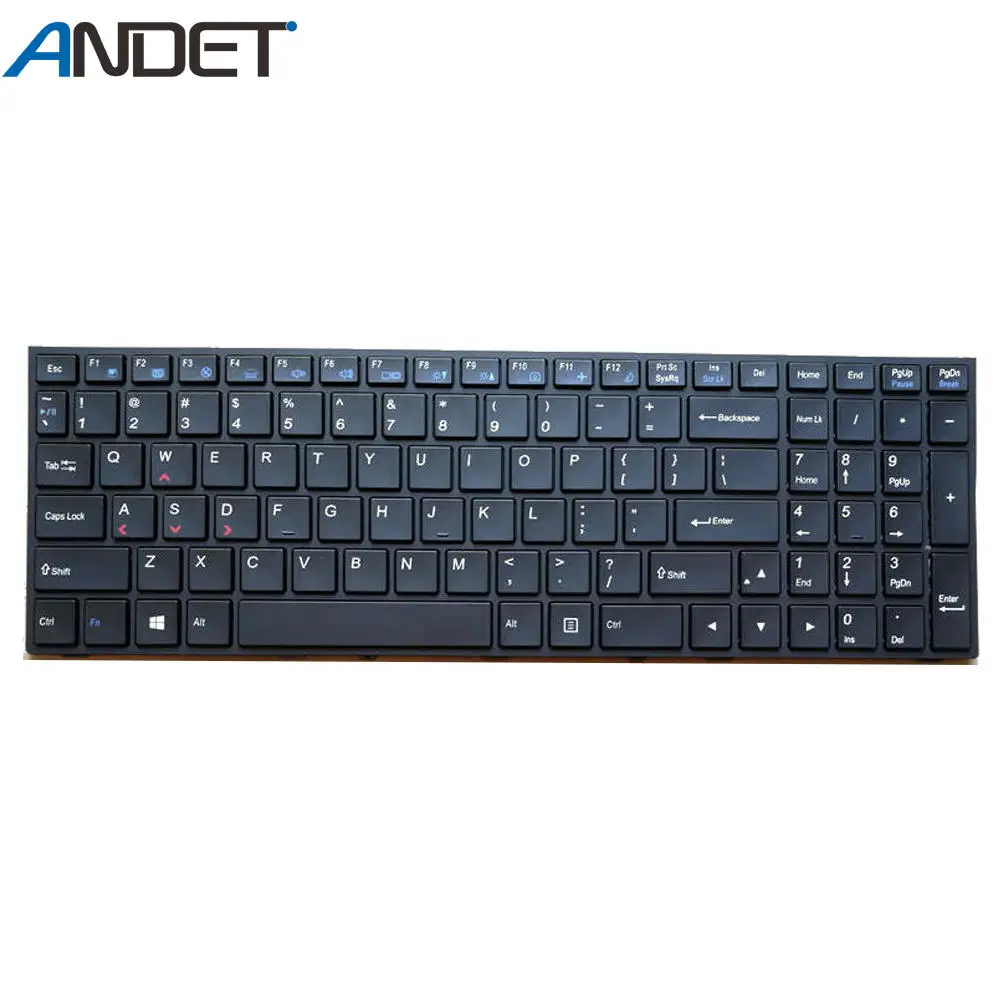 

New Laptop Keyboard For Hasee Z7 I7 D2 R2 Z7M Z8 Z6 I7 G6 US Keyboard Backlit Black