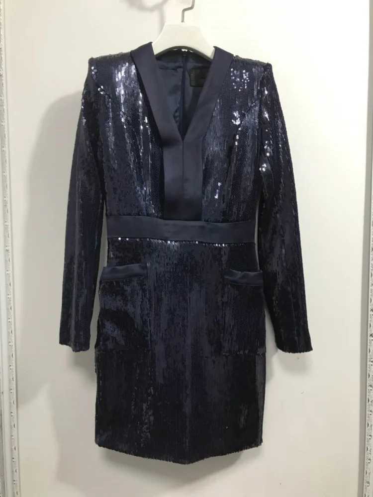 Женские платья высокого качества вечернее платье с длинным рукавом женские